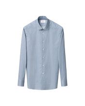 Load image into Gallery viewer, Eton Micro Floral Print Signature Twill Shirt Blue