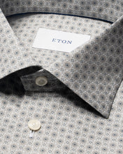 Load image into Gallery viewer, Eton Micro Floral Print Signature Twill Shirt Beige