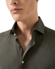 Load image into Gallery viewer, Eton Signature Flannel Shirt Green