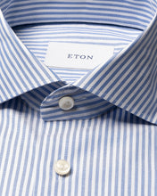 Load image into Gallery viewer, Eton Bengal Striped Signature Oxford Shirt Blue