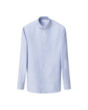 Load image into Gallery viewer, Eton Bengal Striped Signature Oxford Shirt Blue