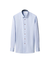 Load image into Gallery viewer, Eton Floral Effect Signature Twill Shirt Blue