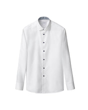 Load image into Gallery viewer, Eton Geometric Effect Textured Twill Shirt White