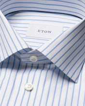 Load image into Gallery viewer, Eton Striped Signature Twill Shirt Blue
