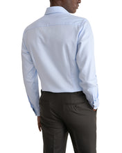 Load image into Gallery viewer, Eton Textured Twill Effect Shirt Light Blue
