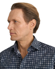Load image into Gallery viewer, Eton Geometric Signature Twill Shirt Navy Mix