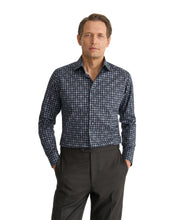 Load image into Gallery viewer, Eton Geometric Signature Twill Shirt Navy Mix