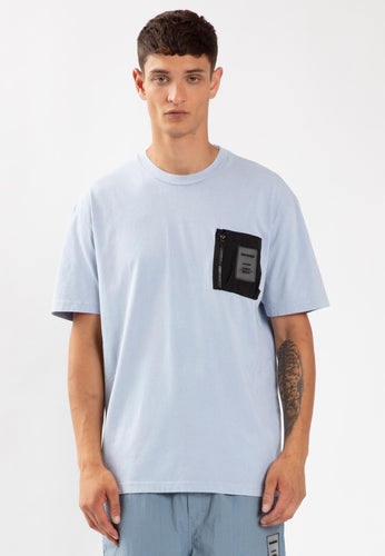 Religion Recruit T-Shirt Washed Blue