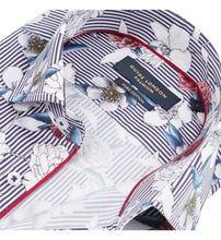 Load image into Gallery viewer, Guide London Stripe Floral Shirt LS75756