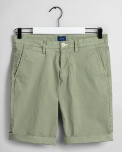 Gant Regular Sunfaded Shorts Olive
