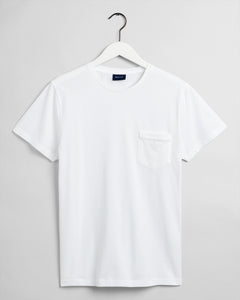 Gant Pique T-Shirt White