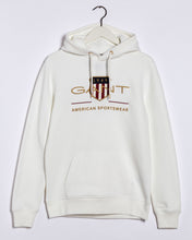 Load image into Gallery viewer, Gant Archive Shield Hoodie Eggshell