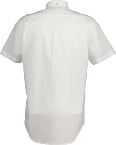 Gant Broadcloth Short Sleeve Shirt White