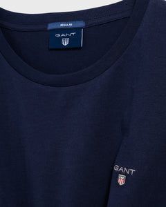 Gant Original T-Shirt Evening Blue