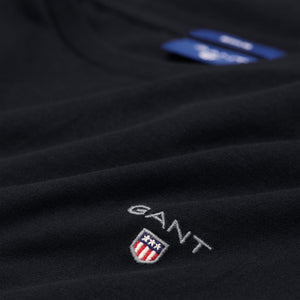 Gant Original Long Sleeve T-Shirt Black