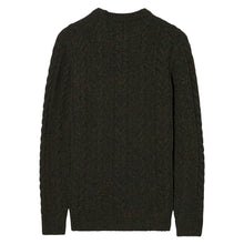 Load image into Gallery viewer, Gant Donegal Cable Knit Jumper Olive