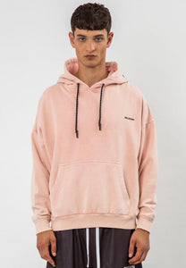 Religion Acid Patch Hoody Washed Pink