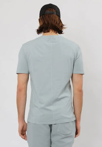 Religion Acid Tag T-Shirt Washed High Rise Grey