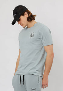 Religion Acid Tag T-Shirt Washed High Rise Grey