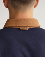 Load image into Gallery viewer, Gant Cord Collar Heavy Rugger Navy