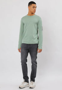 Religion Explorer Long Sleeve T-Shirt Moss Green