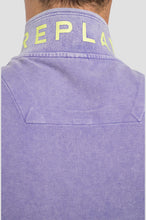 Load image into Gallery viewer, Replay Garment Dyed Pique Polo Lilac