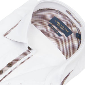 Guide London Gingham Detail Shirt White