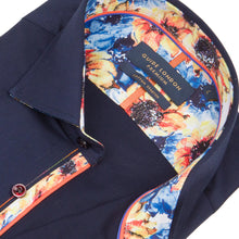 Load image into Gallery viewer, Guide London Plain Multi Colour Button Shirt Navy