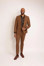 Load image into Gallery viewer, Guide London Textured Blazer Tan