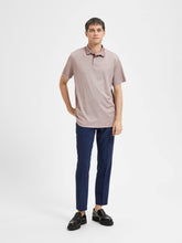 Load image into Gallery viewer, Selected Homme Leroy Polo T-Shirt Rose Brown