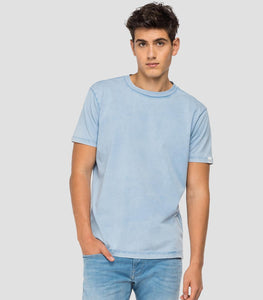 Replay Organic T-Shirt Washed Blue