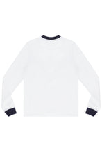 Load image into Gallery viewer, Sergio Tacchini Master Long Sleeved T Shirt White Navy