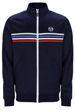 Load image into Gallery viewer, Sergio Tacchini New Varena Track Top Navy