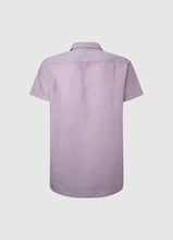 Load image into Gallery viewer, Pepe Jeans Parker Short Sleeve Linen Shirt Washed Pink