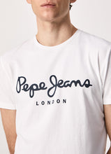 Load image into Gallery viewer, Pepe Jeans Brand T-Shirt White