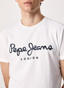 Pepe Jeans Brand T-Shirt White