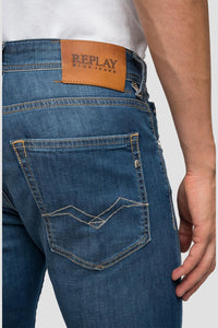 Replay Anbass X-L.I.T.E. + Jeans Mid Blue