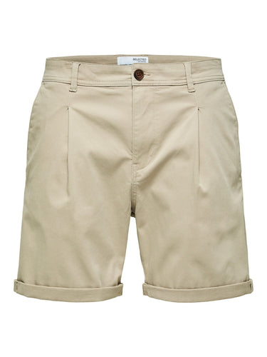 Selected Homme Gabriel Shorts Stone