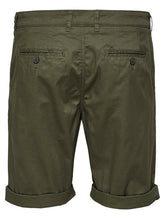 Load image into Gallery viewer, Selected Homme Paris Chino Shorts Olive