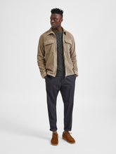 Load image into Gallery viewer, Selected Homme Jake Corduroy Overshirt Stone