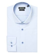 Load image into Gallery viewer, Remus Uomo Textured Plain Shirt Light Blue