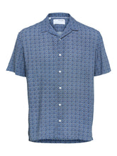 Load image into Gallery viewer, Selected Homme Vero Printed Shirt Blue