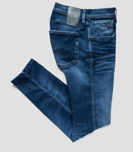 Load image into Gallery viewer, Replay Anbass Hyperflex Re-Used Jeans Dark