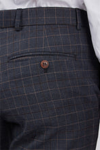 Load image into Gallery viewer, Antique Rogue Burgess Charcoal Check Trouser