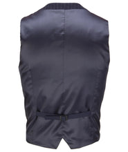 Load image into Gallery viewer, Guide London Chalk Stripe Waistcoat Navy