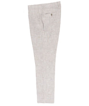 Load image into Gallery viewer, Guide London Woven Textured Linen Trouser Stone