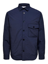 Load image into Gallery viewer, Selected Homme Hamish Overshirt Navy