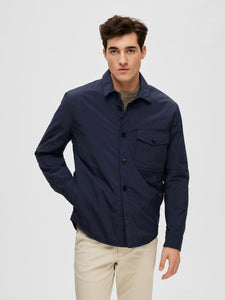 Selected Homme Hamish Overshirt Navy