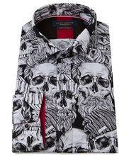 Load image into Gallery viewer, Guide London Skull Monochrome Shirt