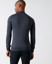 Load image into Gallery viewer, Remus Uomo Turtle Neck Knit Steel Blue